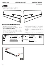 Предварительный просмотр 10 страницы Black Horse Model BH174A Instruction Manual Book