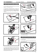 Предварительный просмотр 5 страницы Black Horse Model BH36-B Instruction Manual Book