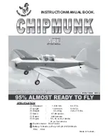 Preview for 1 page of Black Horse Model CHIPMUNK BH44 Instruction Manual Book