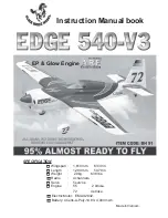 Black Horse Model Edge 540-V3 Instruction Manual Book preview