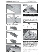 Preview for 27 page of Black Horse Model Edge 540-V3 Instruction Manual Book