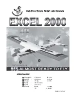 Preview for 1 page of Black Horse Model Excel 2000 Instruction Manual Book