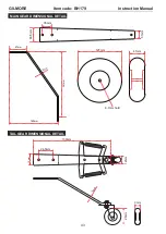 Предварительный просмотр 43 страницы Black Horse Model GILMORE BH179 Instruction Manual Book