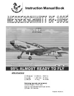 Black Horse Model MESSERSCHMITT BF-109E Instruction Manual Book preview