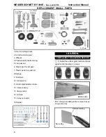 Preview for 4 page of Black Horse Model MESSERSCHMITT BF-109E Instruction Manual Book