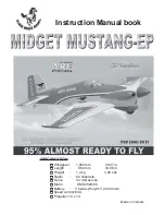 Preview for 1 page of Black Horse Model MIDGET MUSTANG-EP Instruction Manual Book