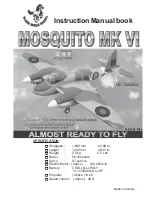 Black Horse Model Mosquito MK VI Instruction Manual preview