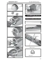 Предварительный просмотр 29 страницы Black Horse Model Mosquito MK VI Instruction Manual