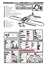 Предварительный просмотр 7 страницы Black Horse Model Motion RC PIPER J-3 CUB Instruction Manual Book