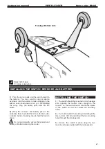 Предварительный просмотр 27 страницы Black Horse Model Motion RC PIPER J-3 CUB Instruction Manual Book