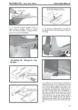 Предварительный просмотр 25 страницы Black Horse Model Mustang P51 Instruction Manual Book