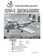 Black Horse Model OV-1 MOHAWK Instruction Manual Book preview