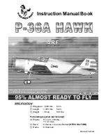 Black Horse Model P-36A Hawk Instruction Manual preview