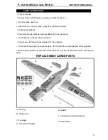 Preview for 3 page of Black Horse Model P-36A Hawk Instruction Manual