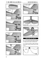 Предварительный просмотр 24 страницы Black Horse Model P-36A Hawk Instruction Manual