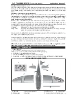 Preview for 3 page of Black Horse Model P- 47 THUNDERBOLT- EP Instruction Manual Book