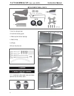 Preview for 4 page of Black Horse Model P- 47 THUNDERBOLT- EP Instruction Manual Book