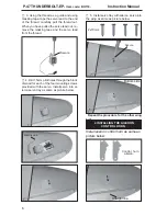 Preview for 6 page of Black Horse Model P- 47 THUNDERBOLT- EP Instruction Manual Book