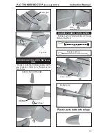 Preview for 15 page of Black Horse Model P- 47 THUNDERBOLT- EP Instruction Manual Book