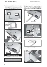 Preview for 8 page of Black Horse Model P47 Thunderbolt Instruction Manual Book