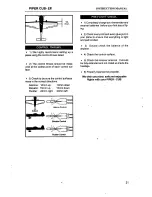 Preview for 21 page of Black Horse Model Piper Cub-EP Instruction Manual Book