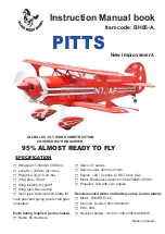 Black Horse Model Pitts BH85-A Instruction Manual предпросмотр