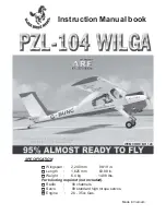 Preview for 1 page of Black Horse Model PZL-104 WILGA BH 124 Instruction Manual Book