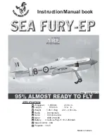 Black Horse Model sea fury-ep Instruction Manual preview