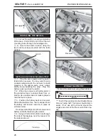 Предварительный просмотр 26 страницы Black Horse Model Sea Fury Instruction Manual Book