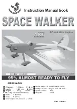 Black Horse Model SPACE WALKER Instruction Manual Book preview