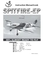 Preview for 1 page of Black Horse Model Spitfire-EP BH 127 Instruction Manual Book