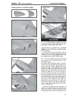 Preview for 21 page of Black Horse Model Spitfire-EP BH 127 Instruction Manual Book