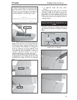 Preview for 21 page of Black Horse Model T-28 Trojan 120 Instruction Manual