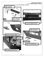 Предварительный просмотр 5 страницы Black Horse Off Road AFB-F211 Installation Instructions Manual