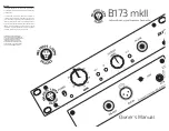 Предварительный просмотр 1 страницы Black Lion Audio B173 mkII Owner'S Manual