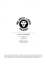 Preview for 8 page of Black Lion Audio Eighteen User Manual