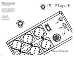 Preview for 1 page of Black Lion Audio PG-P Type F Owner'S Manual