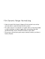 Preview for 21 page of Black Magic Design Pocket Cinema Camera Quick Start Manual