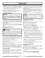 Preview for 18 page of Black Max BM10700J Series Operator'S Manual