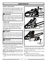 Предварительный просмотр 25 страницы Black Max BM5020 Operator'S Manual