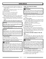 Preview for 14 page of Black Max BM803300H Operator'S Manual