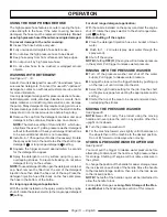 Preview for 17 page of Black Max BM80919A Operator'S Manual