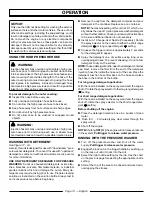 Preview for 17 page of Black Max BM80920 Operator'S Manual