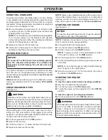 Preview for 17 page of Black Max BM903000 Operator'S Manual