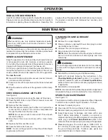 Preview for 18 page of Black Max BM903000 Operator'S Manual