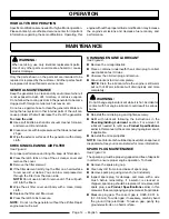 Preview for 18 page of Black Max BM903000A Operator'S Manual