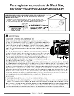 Предварительный просмотр 26 страницы Black Max BM903600 Operator'S Manual