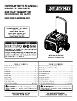 Black Max BM903622 Operator'S Manual preview