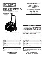 Black Max BM905500 Operator'S Manual предпросмотр