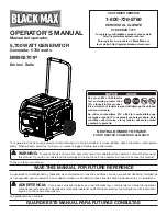 Black Max BM905701P Series Operator'S Manual предпросмотр